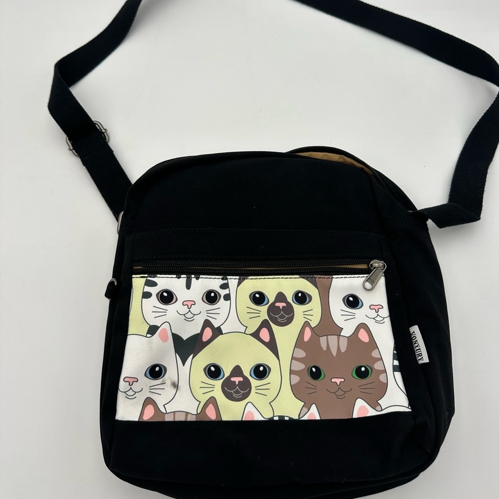 Cute Messenger Bag,VONXURY Lightweight Canvas Small Crossbody Bag